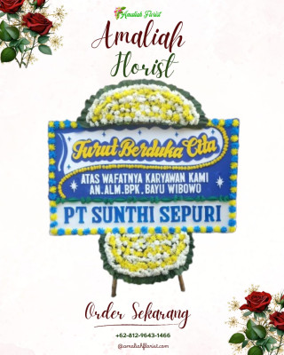 Papan Bunga Duka di Kerinci Kanan