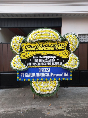 Papan Bunga Duka di Kerinci Kanan