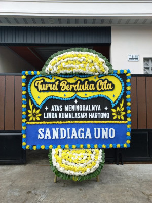 Papan Bunga Duka di Kerinci Kanan